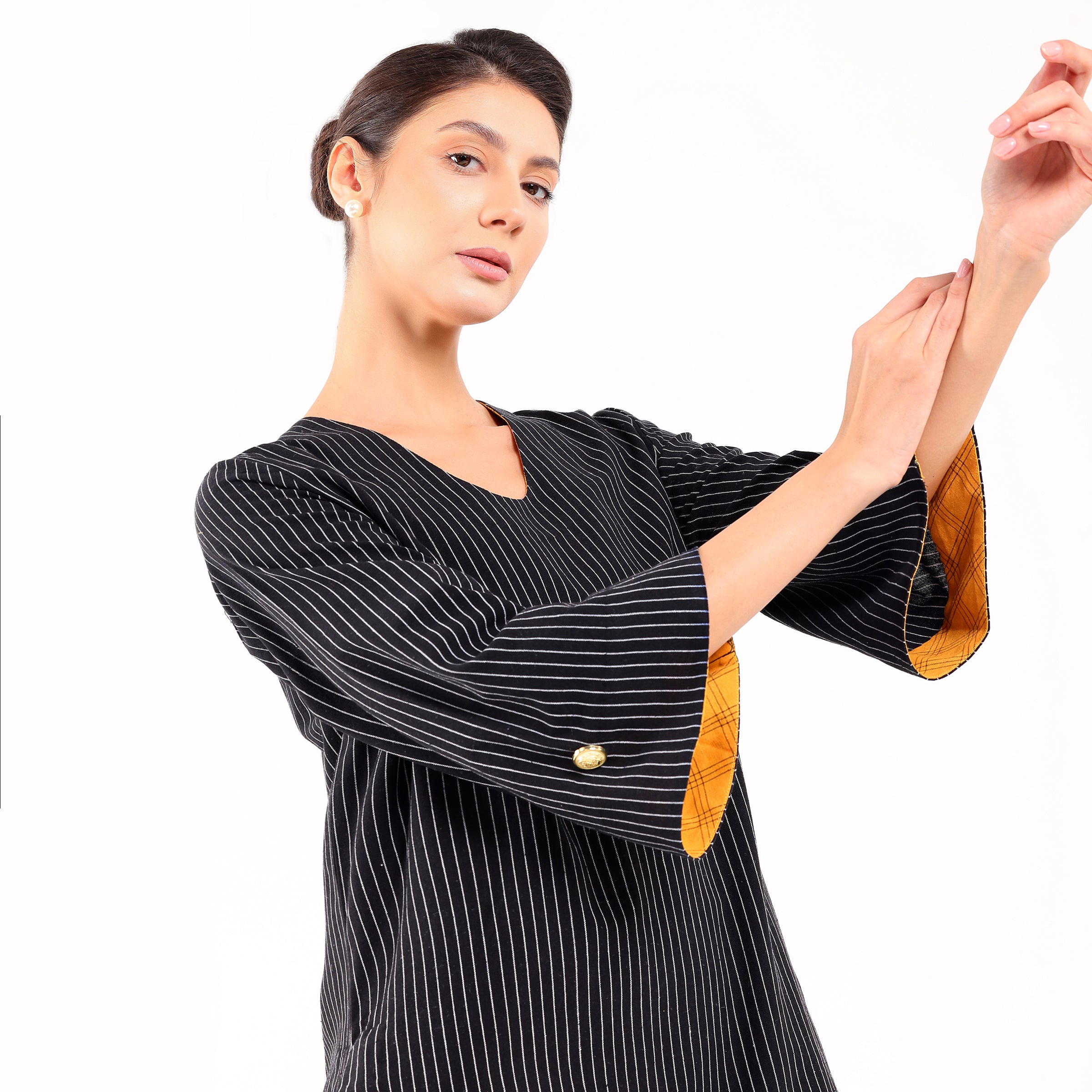 Sukoon- Farshi White&Black Mustard