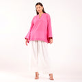 The Silk Edit- Pink Choga Set