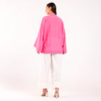 The Silk Edit- Pink Choga Set