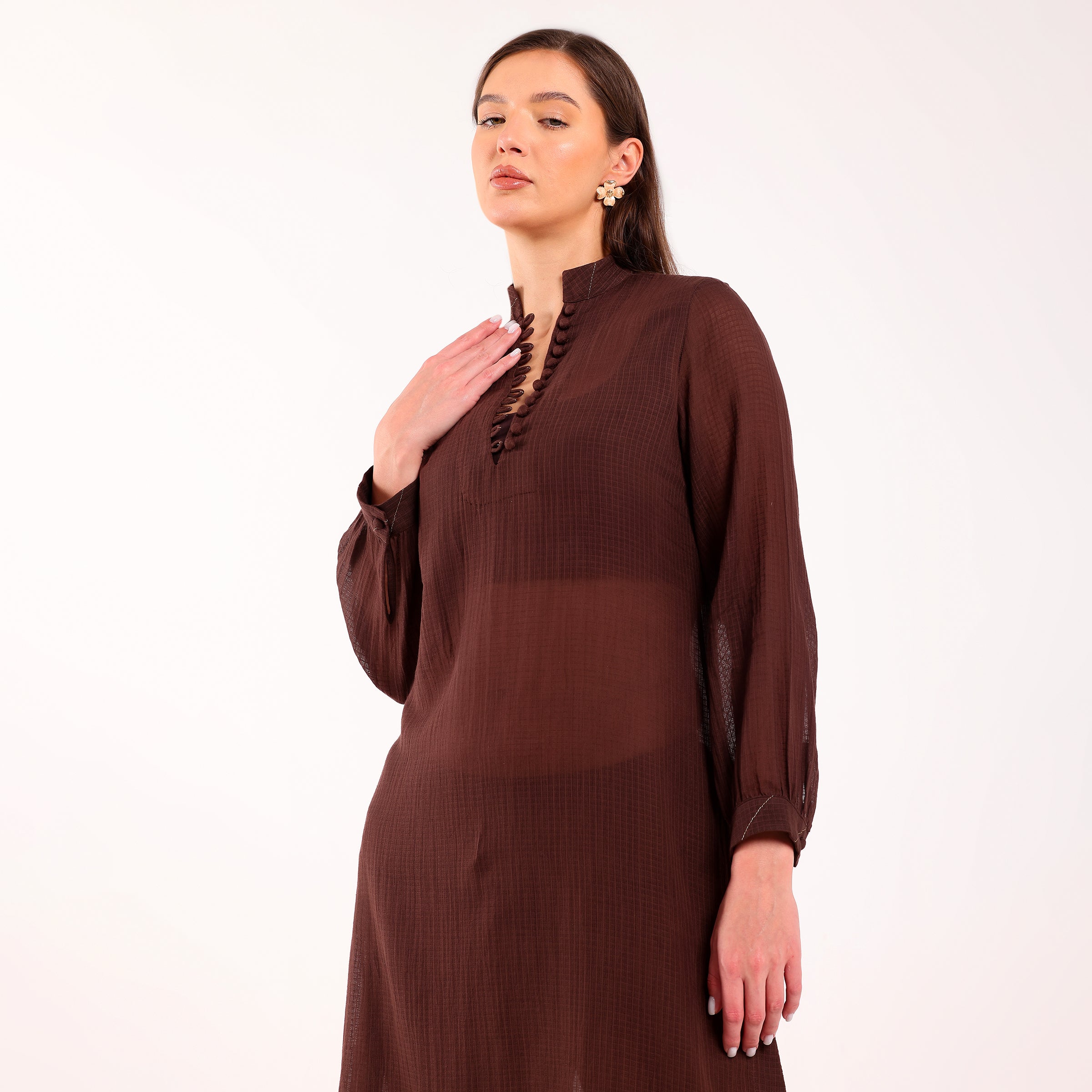 Naya- Kota Coord Set Brown