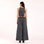 Naya- Black & White Criss Cross Coord Set