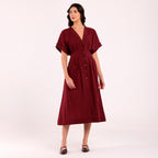 Naya- Formal Dress- Maroon