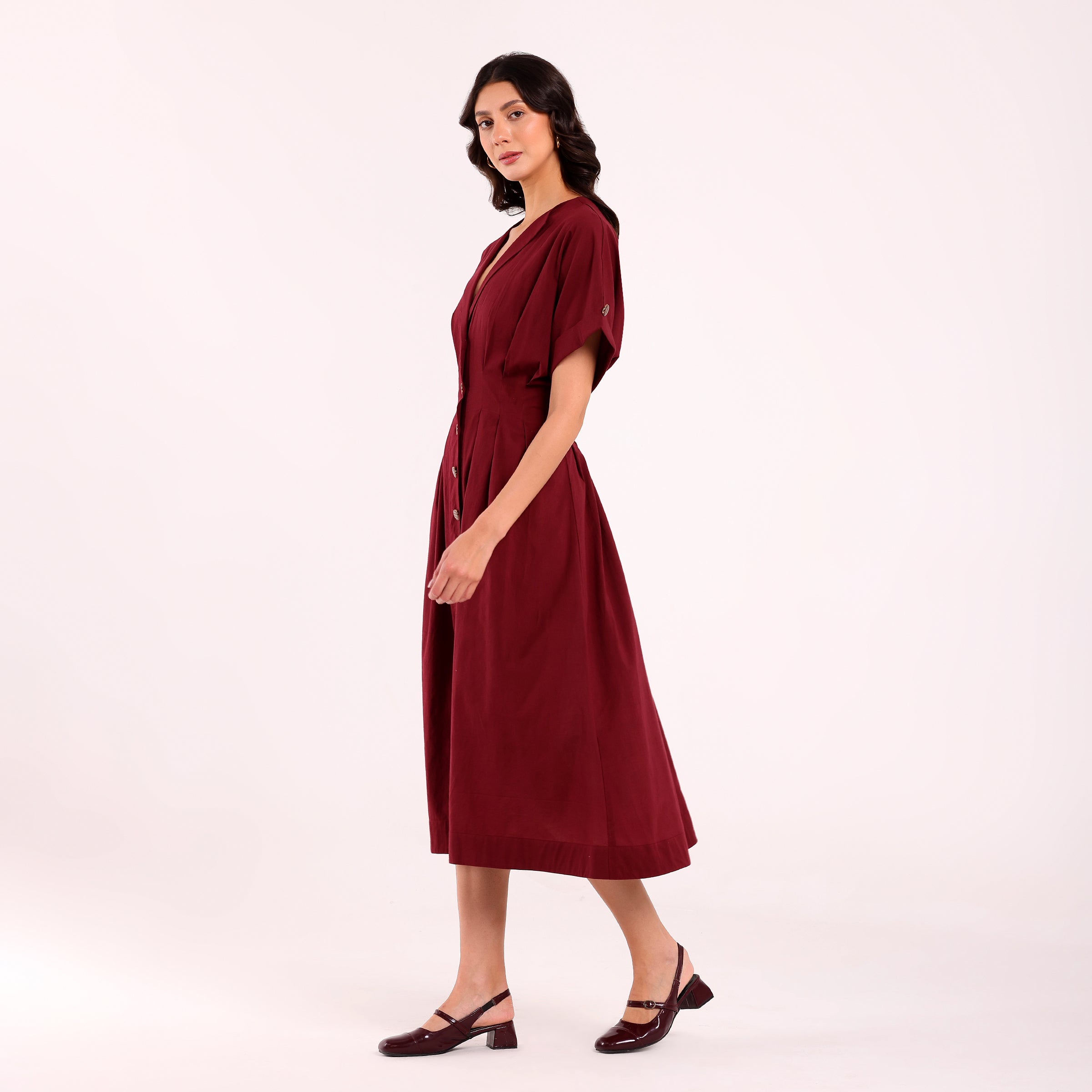 Naya- Formal Dress- Maroon