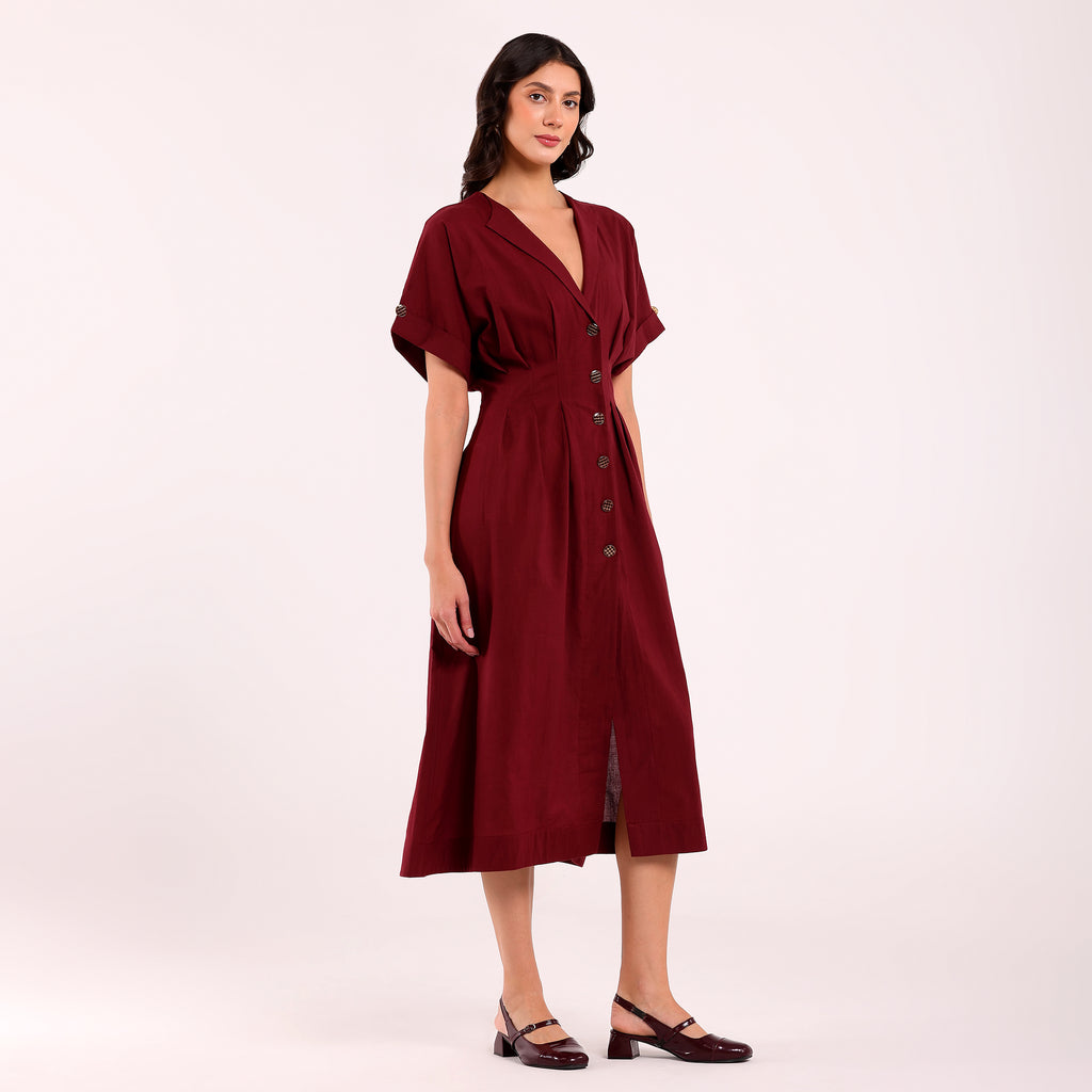 Naya- Formal Dress- Maroon