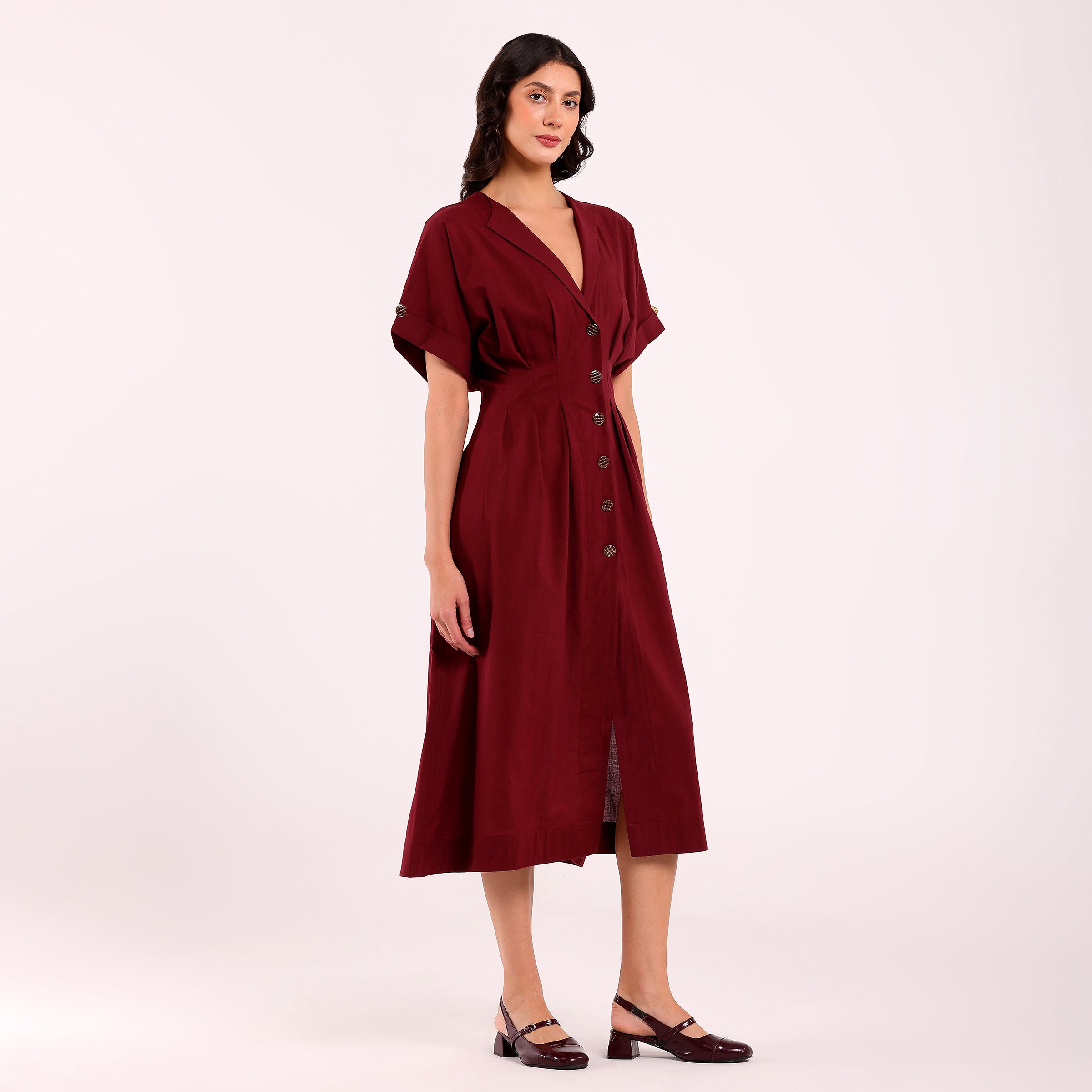 Naya- Formal Dress- Maroon