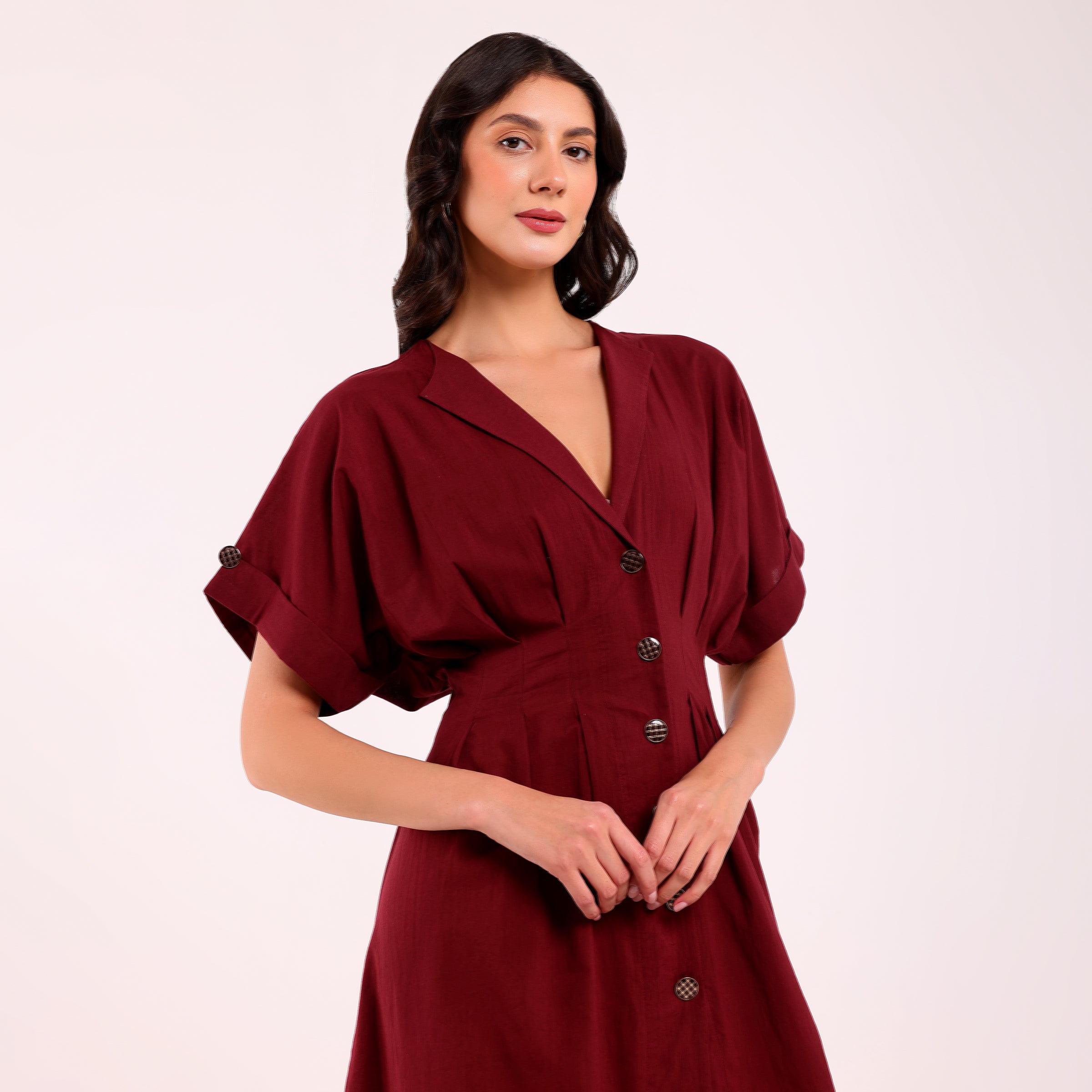 Naya- Formal Dress- Maroon