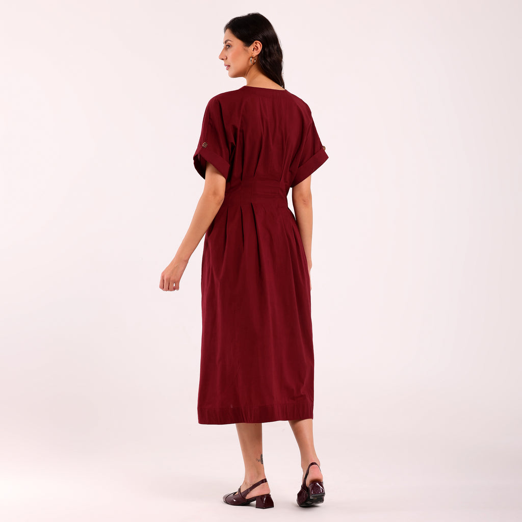 Naya- Formal Dress- Maroon