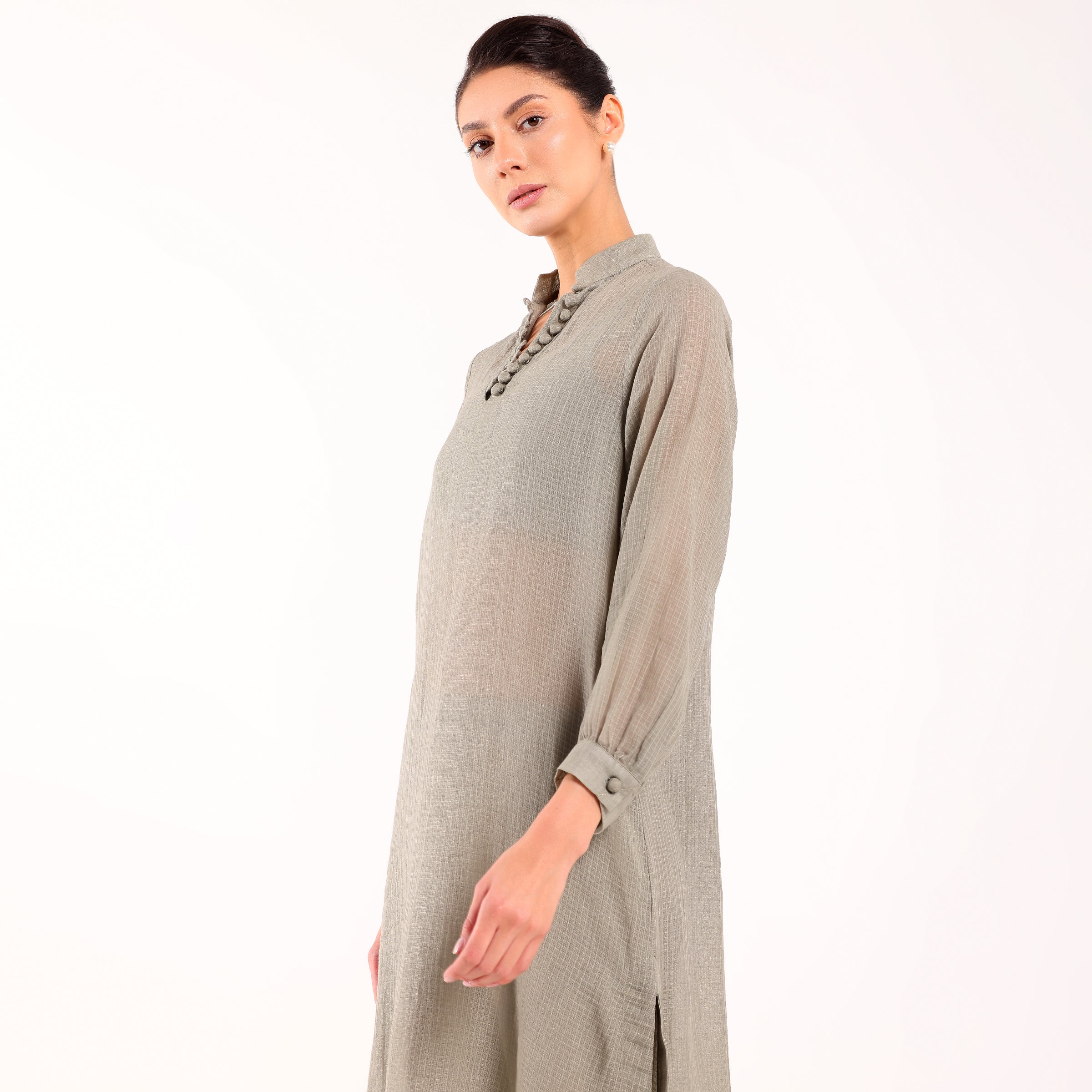 Naya- Kota Coord Set Grey