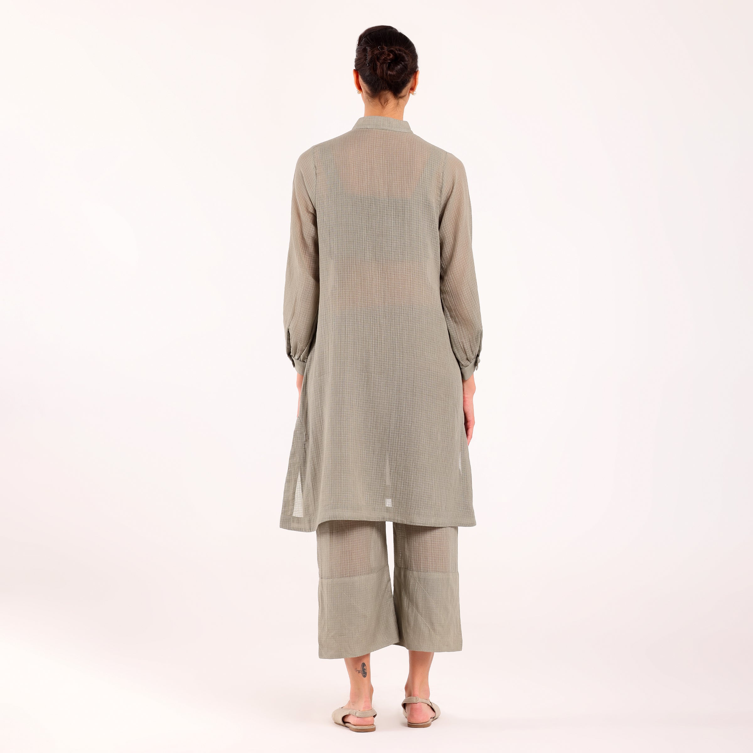 Naya- Kota Coord Set Grey