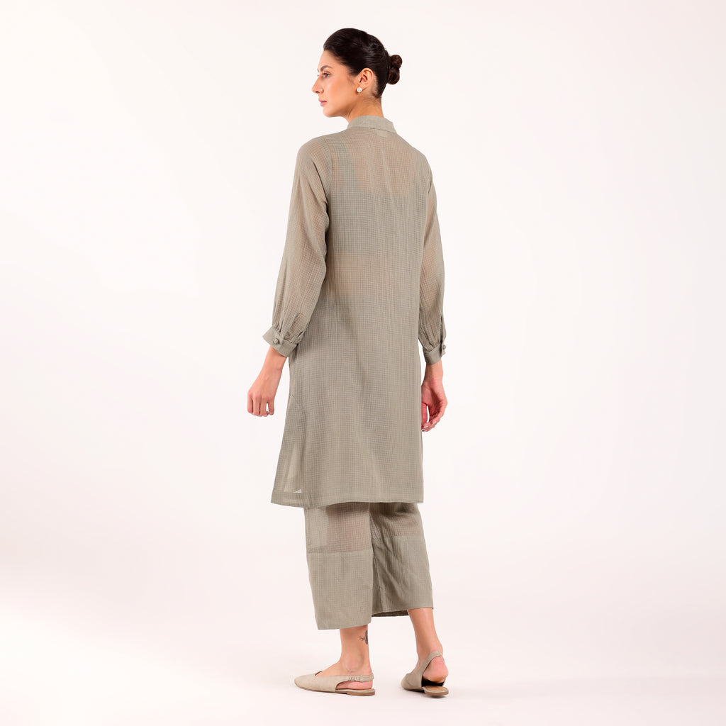 Naya- Kota Coord Set Grey