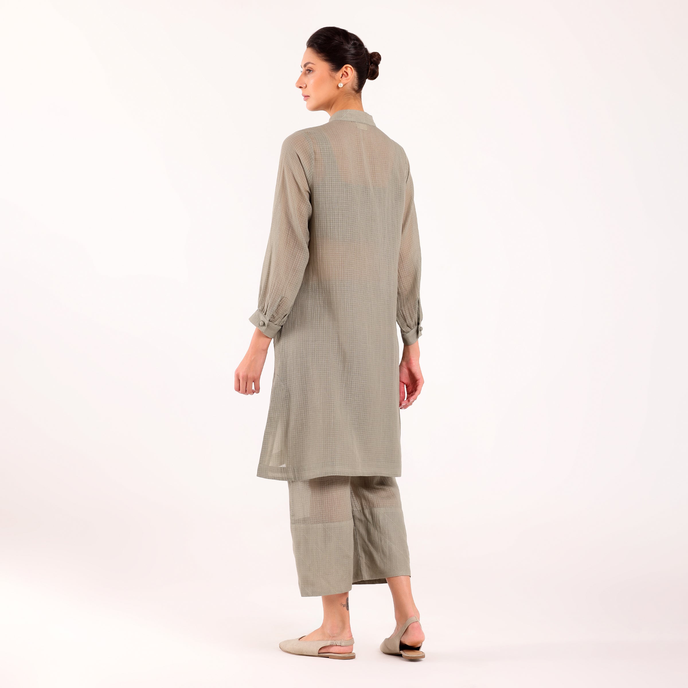 Naya- Kota Coord Set Grey