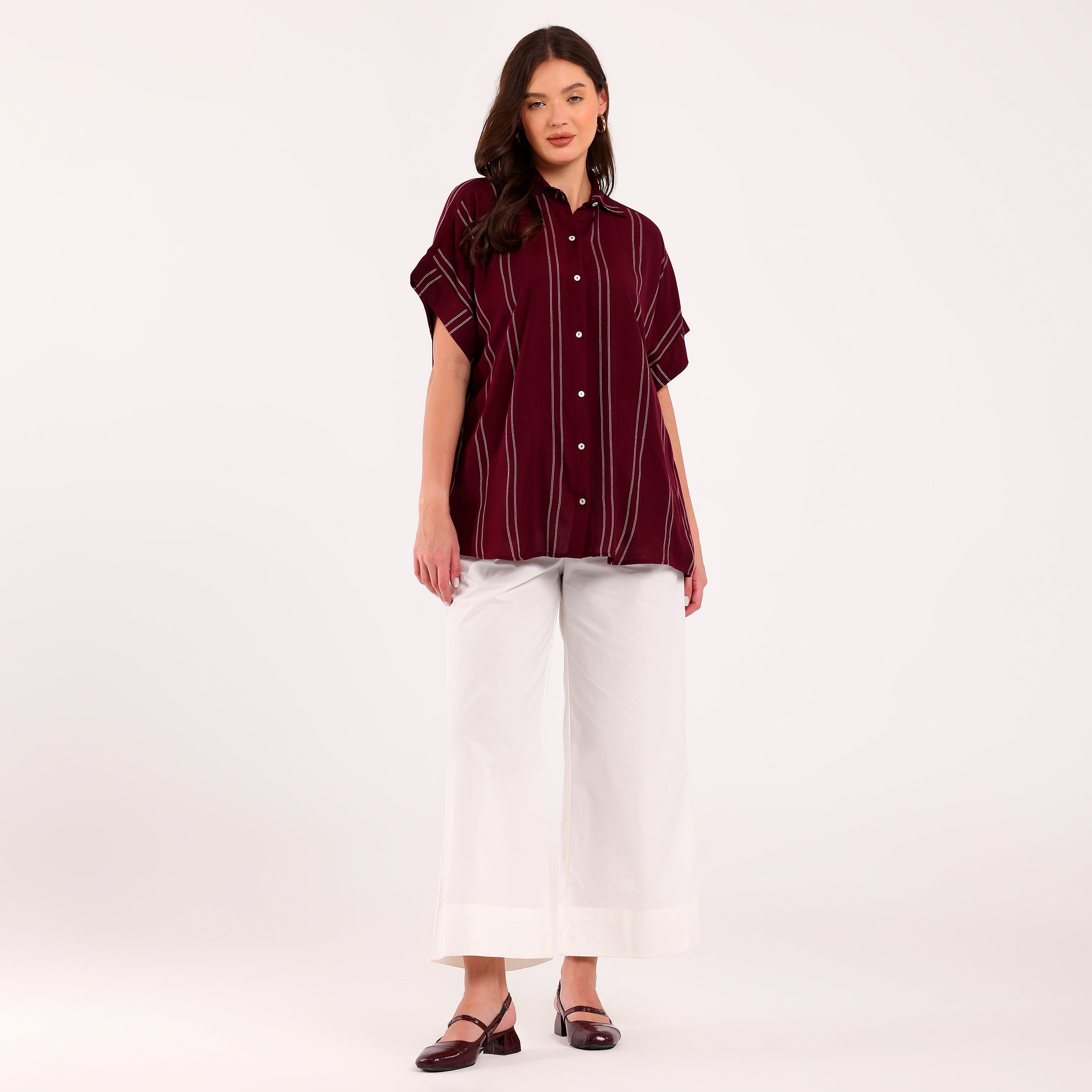 maroon Shirt